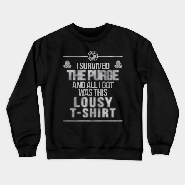 The Purge Crewneck Sweatshirt by JohnLucke